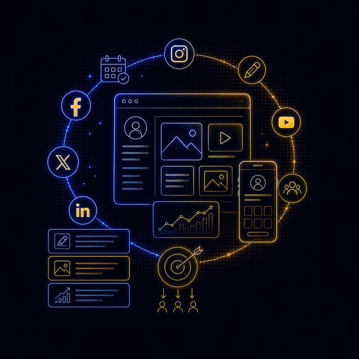 Gestion premium des réseaux sociaux par Sylezia